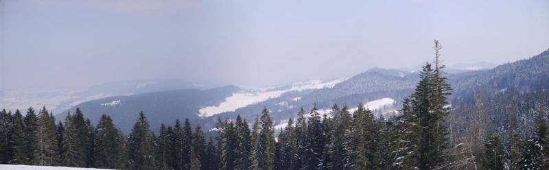 Panorama depuis le mont châteleu