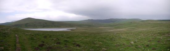 Panorama du lac de Saint-Alyre (Cézalier)