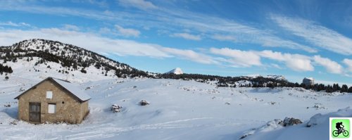 Panorama hivernale vercors