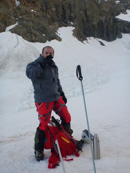 Loïc, créateur de partir-en-vtt en alpinisme